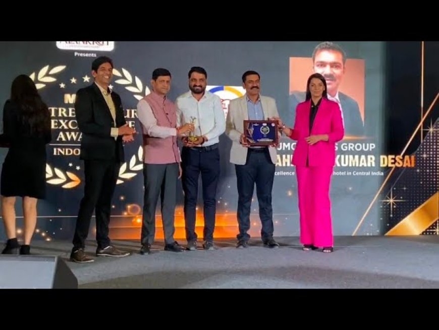 JMC Hotels Group India Wins 94.5 MyFM Entrepreneur & Excellence Award 2025 for ‘Best Budget Hotel Chain in Central India’