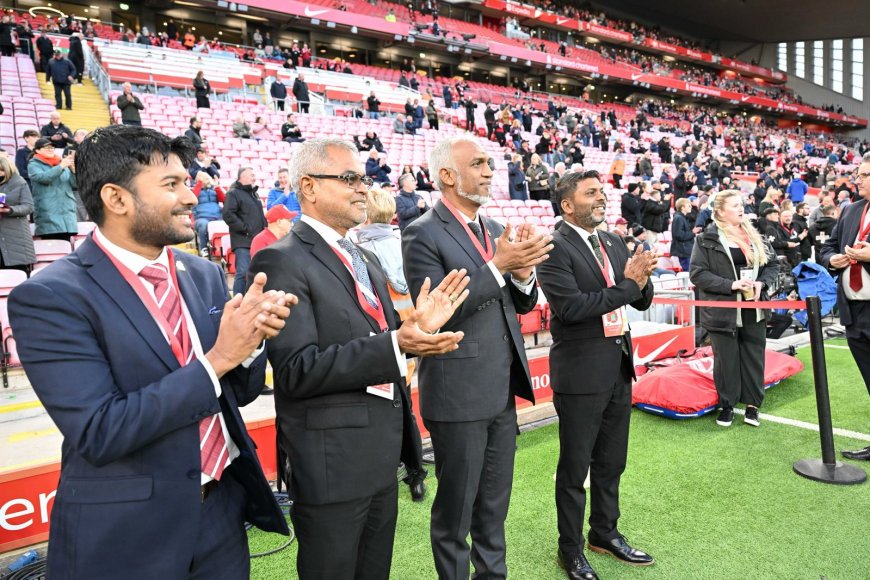 Liverpool FC launches campaign to promote Maldives tourism