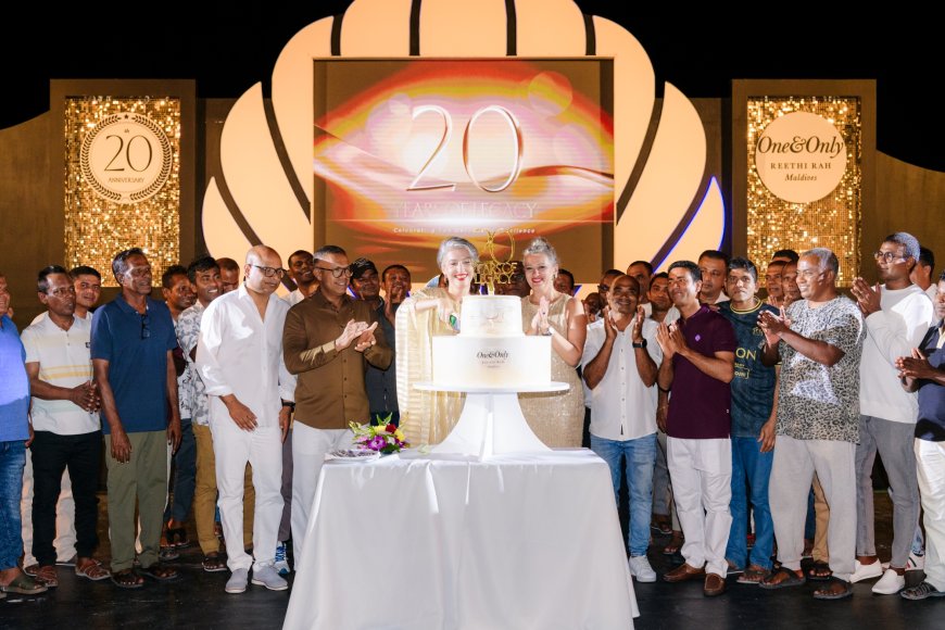 One&Only Reethi Rah Celebrates 20 Years of Excellence with Colleagues at the Heart of its Legacy