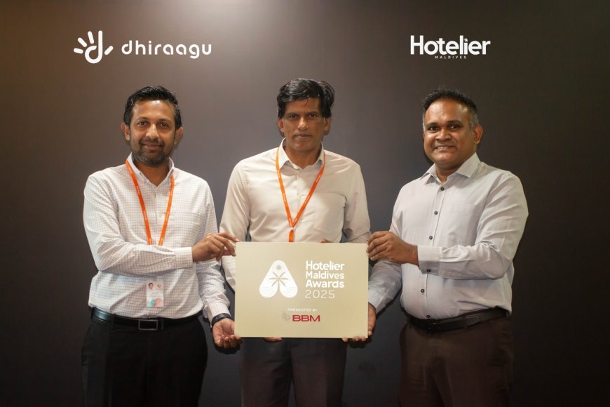 Dhiraagu partners with Hotelier Maldives for 2025 tourism events