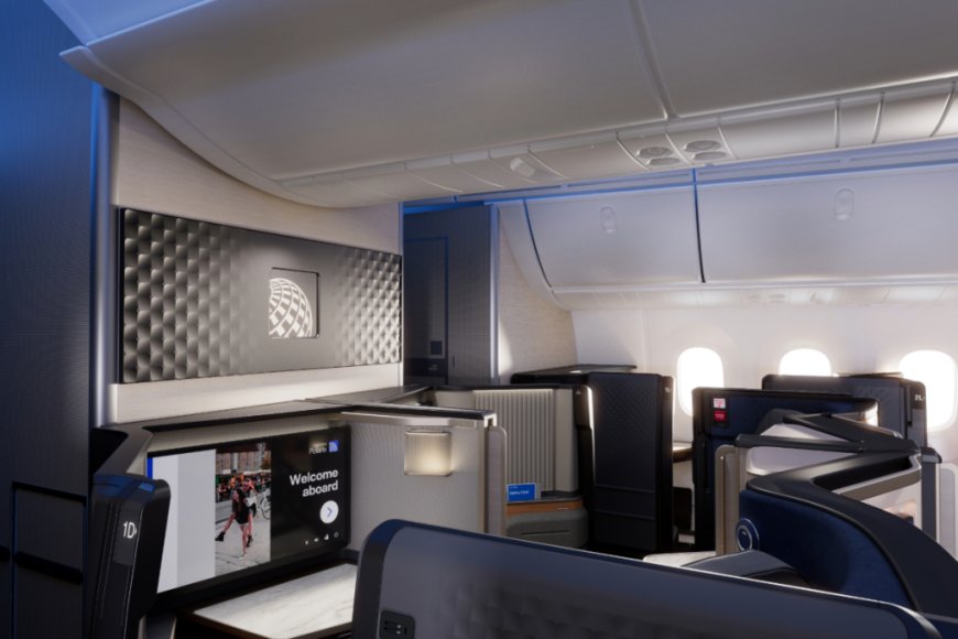 United Airlines Unveils New Interiors for International Flights