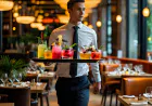 Tray Carrying Tips for Waiter or Server in Restaurant