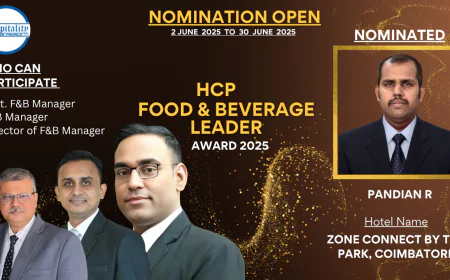 Pandian R: A Stellar Nominee for the People’s Choice – HCP F&B Leader Award 2025