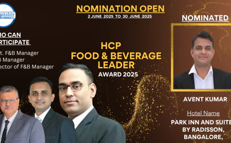 Avent Kumar: Inspiring Excellence as a Nominee for the People’s Choice – HCP F&B Leader Award 2025