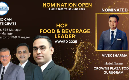 Vivek Sharma: A Dynamic Force in the F&B World – HCP F&B Leader Award 2025 Nominee