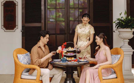 Anantara Chiang Mai Resort Unveils The Exclusive Whispers Of The East Offering A Groundbreaking Afternoon Tea Experience Redefining Tradition With An Innovative Modern Teochew Twist In Collaboration With Legendary Michelin-Plated Jia Tong Heng