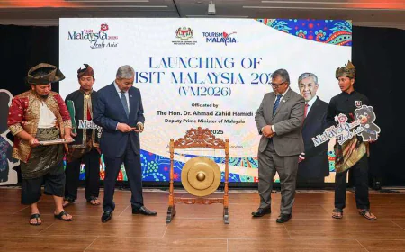 Malaysia Targets 500,000 UK Tourists for Visit Malaysia 2026 Campaign