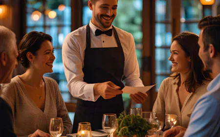 How to Present the Bill to Guests in a Restaurant