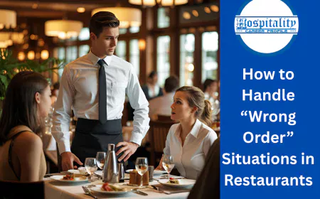 How to Handle “Wrong Order” Situations in Restaurants