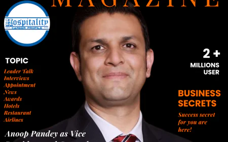 Anoop Pandey as Vice President and General Manager of The Leela Palace Jaipur