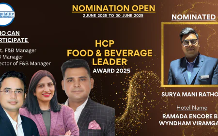 Surya Mani Rathore: A Dynamic F&B Visionary – HCP F&B Leader Award 2025 Nominee