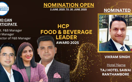 Vikram Singh: A Strategic Force in Indian Hospitality – HCP F&B Leader Award 2025 Nominee