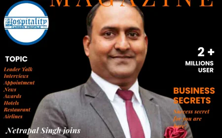 Netrapal Singh's appointment as the new Executive Housekeeper at Courtyard by Marriott Agra.