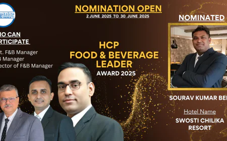 Sourav Kumar Bera: F&B Maestro with Global Roots – HCP F&B Leader Award 2025 Nominee