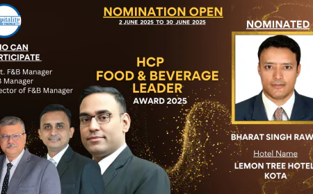 Bharat Singh Rawat: A Multi-Talented F&B Strategist – HCP F&B Leader Award 2025 Nominee
