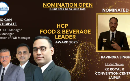 Ravindra Singh: 18+ Years of Commanding Excellence in Hospitality – HCP F&B Leader Award 2025 Nominee
