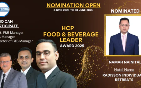 Ashutosh Bhandari: Global Hospitality, Local Heart – HCP F&B Leader Award 2025 Nominee