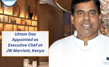 Uttam Das Appointed as Executive Chef at JW Marriott, Kenya