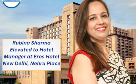 Rubina Sharma Elevated to Hotel Manager at Eros Hotel New Delhi, Nehru Place