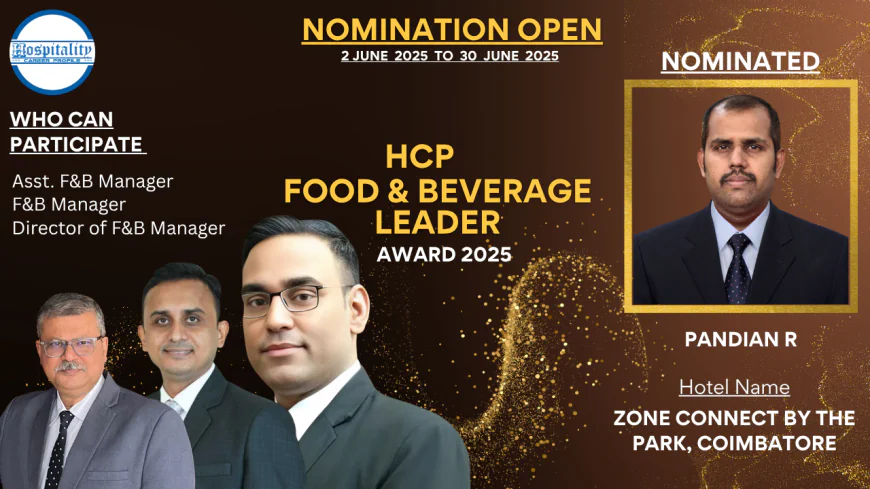 Pandian R: A Stellar Nominee for the People’s Choice – HCP F&B Leader Award 2025