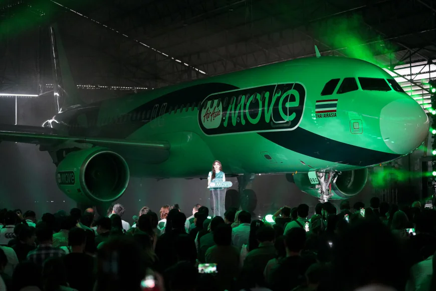 MOVE Expands in Thailand with Bold New Tagline ‘Travel More for Less’ and Symbolic Aircraft Livery at Don Mueang Maintenance Center