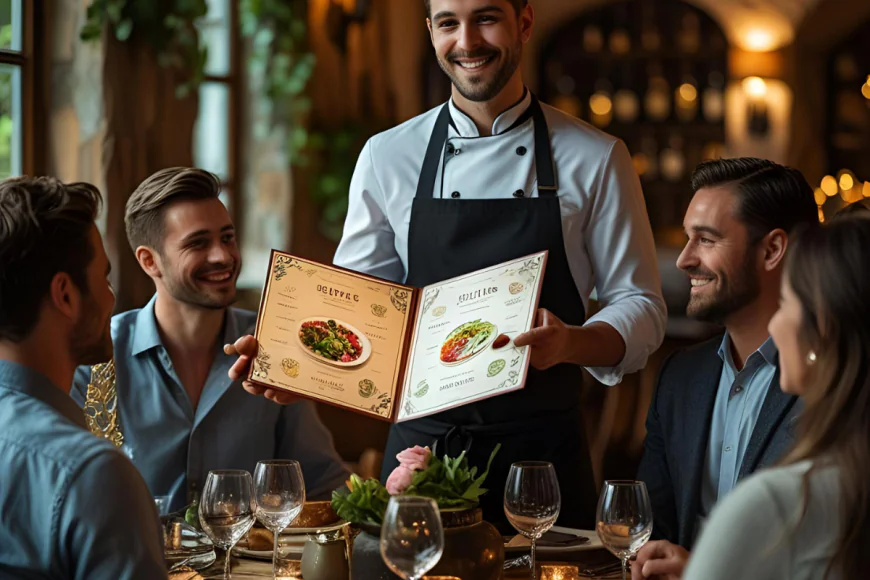 Best Way to Present Menu to Guests in Restaurant