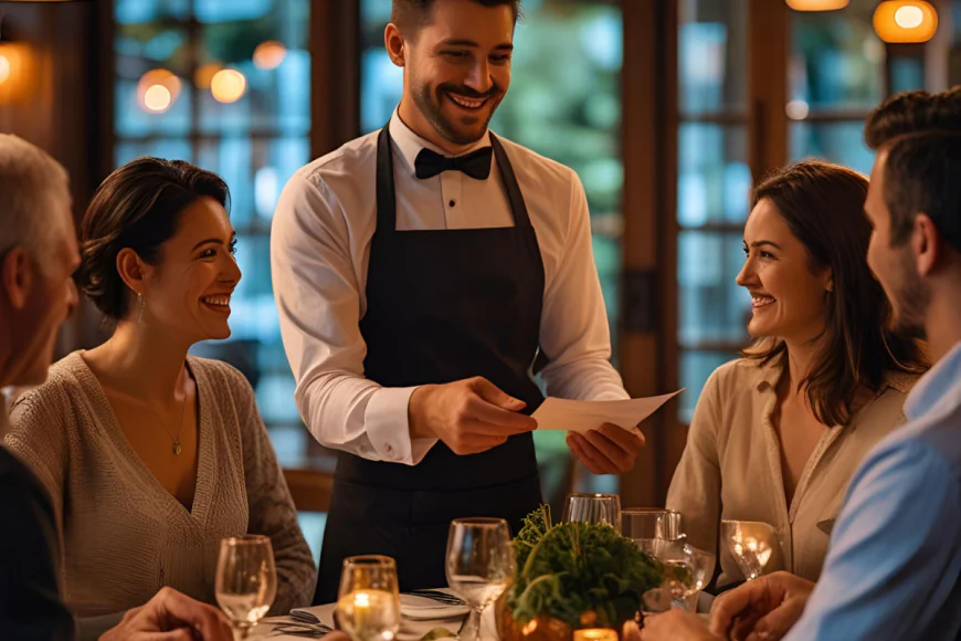 How to Present the Bill to Guests in a Restaurant