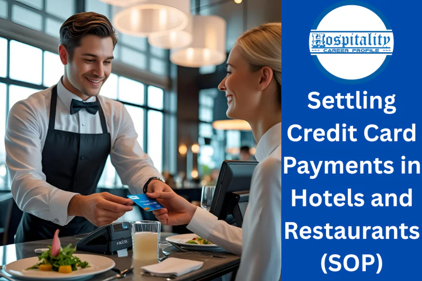 Settling Credit Card Payments in Hotels and Restaurants (SOP)