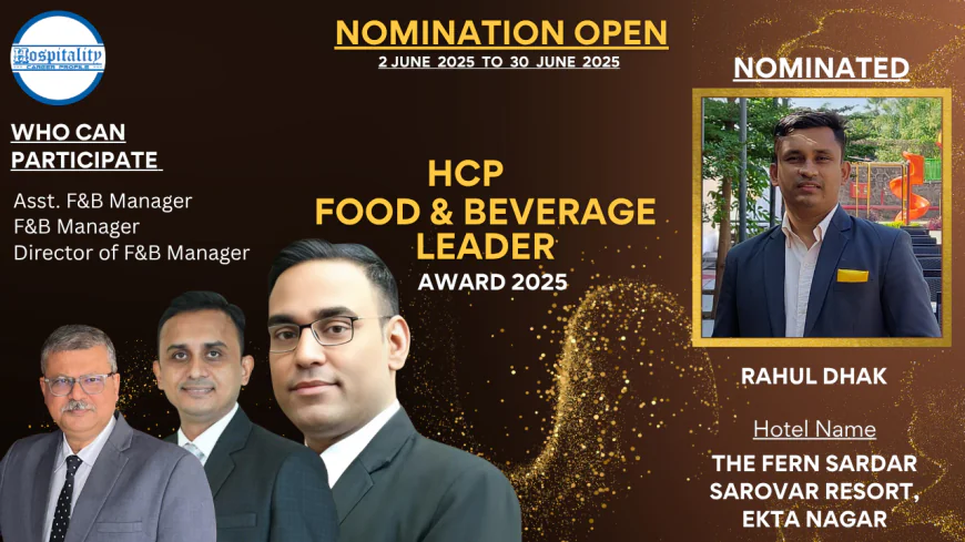 Rahul Dhak: People’s Choice – HCP F&B Leader Award 2025 Nominee