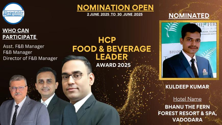Kuldeep Kumar: Shaping F&B Operations Through Pre-Opening Mastery – HCP F&B Leader Award 2025 Nominee