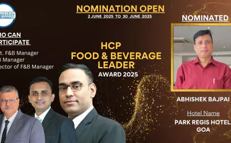 Abhishek Bajpai: A Maestro of Mega Events & Five-Star F&B – HCP F&B Leader Award 2025 Nominee  H2: