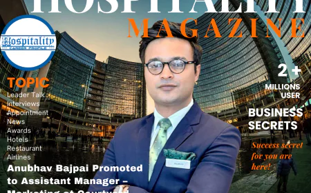 Anubhav Bajpai Promoted to Assistant Manager – Marketing at Courtyard by Marriott Pune Chakan