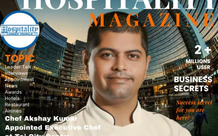 Chef Akshay Kumar Appointed Executive Chef at Taj City Centre Gurugram
