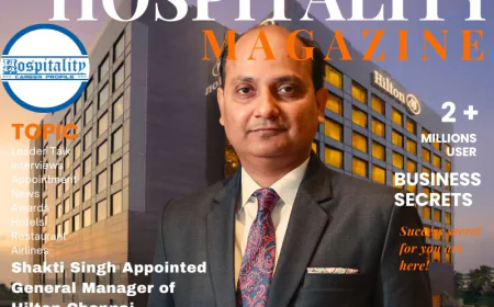 Shakti Singh Appointed General Manager of Hilton Chennai