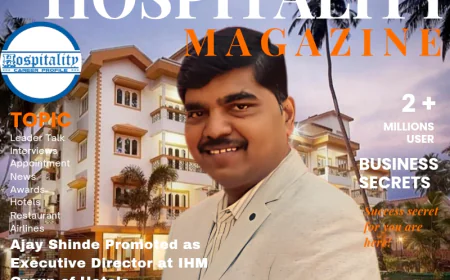 Ajay Shinde Promoted as Executive Director at IHM Group of Hotels