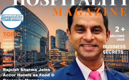 Rajnish Sharma Joins Accor Hotels as Food & Beverage Manager