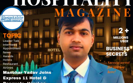 Manohar Yadav Joins Express 11 Hotel & Banquets, Itarsi as Housekeeping Manager