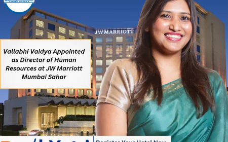 Vallabhi Vaidya Appointed as Director of Human Resources at JW Marriott Mumbai Sahar
