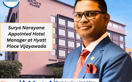 Surya Narayana Appointed Hotel Manager at Hyatt Place Vijayawada