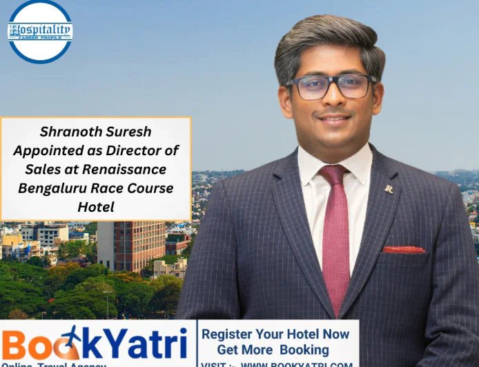 Shranoth Suresh Appointed as Director of Sales at Renaissance Bengaluru Race Course Hotel