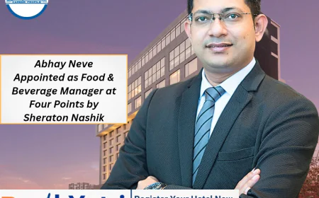 Abhay Neve Appointed as Food & Beverage Manager at Four Points by Sheraton Nashik