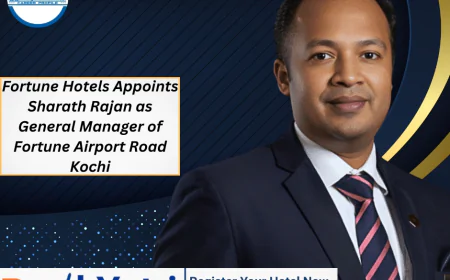 Fortune Hotels Appoints Sharath Rajan as General Manager of Fortune Airport Road Kochi