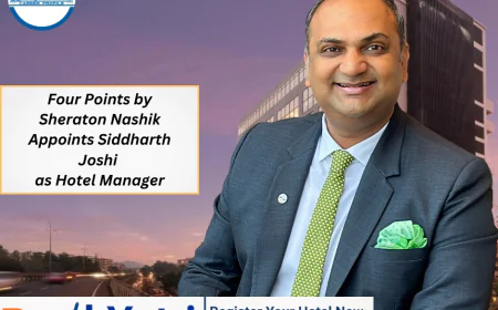 Four Points by Sheraton Nashik Appoints Siddharth Joshi as Hotel Manager