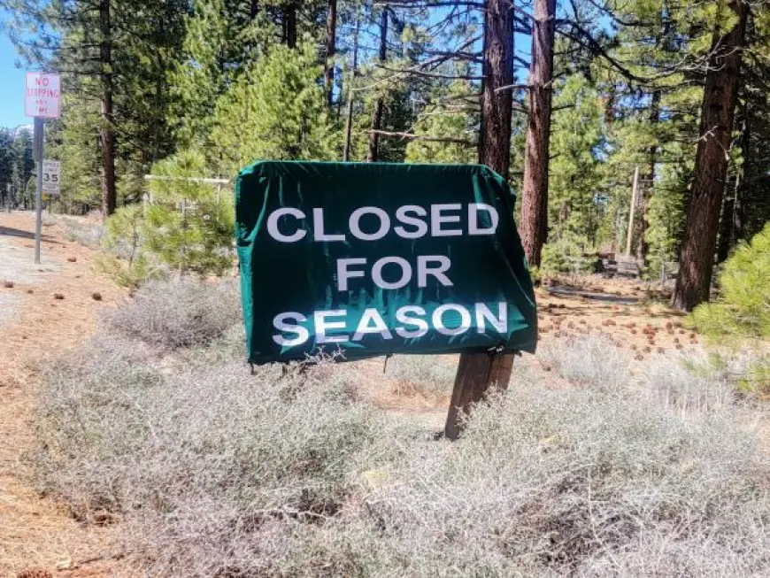 Lake Tahoe: National Forest Facilities Close for Winter