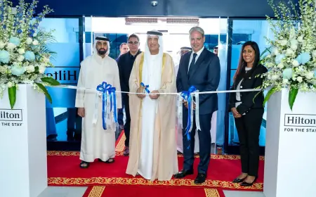 His Highness Sheikh Saud bin Saqr Al Qasimi Inaugurates Hilton’s New Office at RAKEZ Business Centre, Ras Al Khaimah
