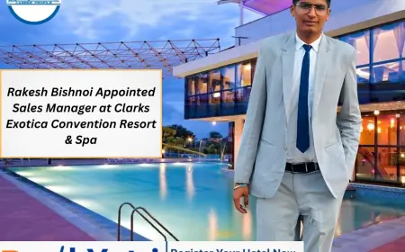 Rakesh Bishnoi Appointed Sales Manager at Clarks Exotica Convention Resort & Spa