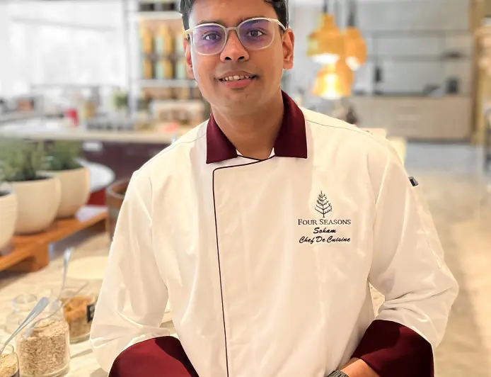 Soham Dhar Joins Four Seasons Hotel Bengaluru as Chef de Cuisine at CUR8