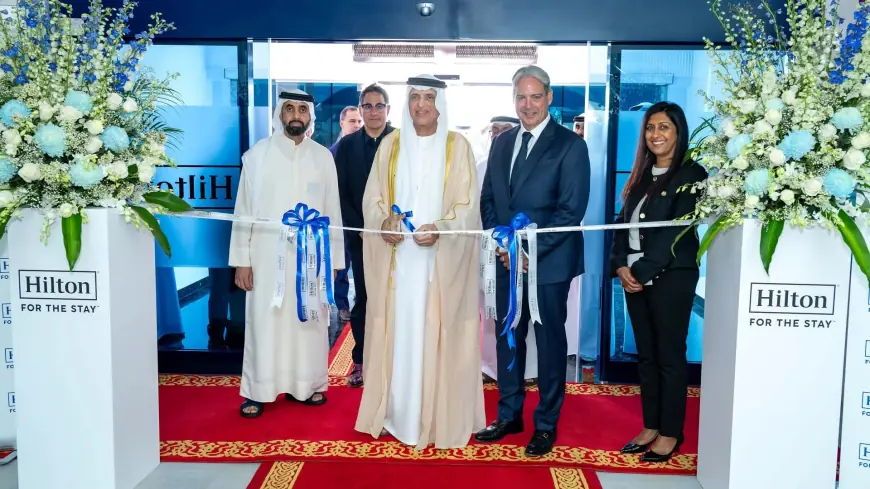 His Highness Sheikh Saud bin Saqr Al Qasimi Inaugurates Hilton’s New Office at RAKEZ Business Centre, Ras Al Khaimah