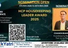 Chandhiramouli S, Housekeeping Manager of Park Inn by Radisson Vellore , Nominated for HCP Housekeeping Leader Award 2025