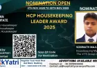 Somnath Majumdar, Housekeeping Manager of The VITS Group of Hotels, Nominated for HCP Housekeeping Leader Award 2025